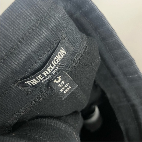 True Religion Black Welt Pocket Jogger Pants Small - Picture 5 of 6